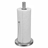 Haushalt International Küchenrollenhalter Edelstahl Küchenrolle Halter Küchenpapierhalter