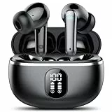 2026 Kopfhörer Kabellos Bluetooth 5.4, Bluetooth Kopfhörer Sport HiFi Stereo, In Ear Kopfhörer mit 4 ENC Noise Cancelling Mics, Tiefer Bass, 50Std mit LED-Anzeige, in Ear Ohrhörer IP7 Wasserdicht