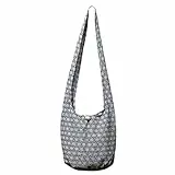 PANASIAM Shoulderbag Asanoha Design in black, M