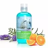 Nobleza Hundeshampoo Langhaar mit Camellia Sinernsis Extrakt für Glanz & Kämmbarkeit, Hundeshampoo Sensitiv gegen Juckreiz und Geruch, Phthalat Frei, Parabens Frei Lavendel Zitrusduft 250 ml