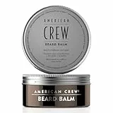 AMERICAN CREW – Beard Balm, 60 g, Bartpflege für Männer, Bartbalm für gepflegtes & flexibles Styling, Conditioner & Styler für gezähmte Bärte, Pflegeprodukt mit frischem Duft