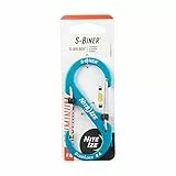 Nite Ize Lsba4-03-r6 S-Biner SlideLock Aluminium Größe #4 Blau