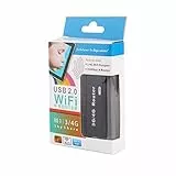 Goshyda WLAN-Router, USB-WLAN-Router, Kompatibel mit Mac, Linux, Android, IEEE.802b/g/n, bis zu 150 Mbit/s, Plug-and-Play, Single Band, Heim, Business