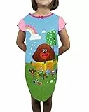 Hey Duggee Locker geschnittenes und kurzärmliges Nachthemd aus 100% Polyester für Mädchen 5-6 Jahre Mehrfarbig