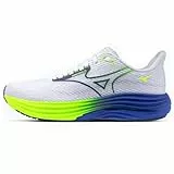 Mizuno Wave Rider 29 Laufschuhe Herren Weiß Gelb Blau