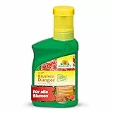 Neudorff Azet BlumenDünger - 100% natürlicher Bio Dünger für üppig blühende Blumen im Garten, Zimmer oder auf dem Balkon, 250 ml