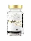 Golden Tree Nighttime Burn Abnehm-Tabletten für Frauen & Männer – Fatburner zum schnellen Abnehmen mit L-Carnitin, Neopuntia & Baldrianwurzel – Thermogenes Supplement zum Abnehmen im Schlaf