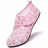 Limberun Jungen Wasserschuhe Kinder Schwimmschuhe Kinder Badeschuhe mädchen Jungen Kleinkind Strandschuhe wassersocken Einhorn 190
