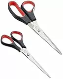 WEDO Linkshänder - Scheren - Set 16,0 cm / 21,0 cm Universal Linkshänderschere - rostfreier Edelstahl