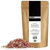 allerFeinst! - Premium Bruschetta Tomate - für Dips, Aufstriche, Saucen, Salate, Antipasti, Grillgewürze - Gewürzzubereitung, 1er Pack (1 x 125g)