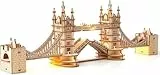 RoWood 3D Puzzle Tower Bridge Modellbau aus Holz - DIY Holzpuzzle Modellbausatz Bastelsets für Erwachsene - Handwerk Holzbausatz Geschenk zum Geburtstag/Weihnachten