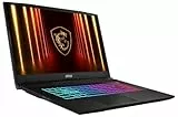 MSI Sword 17 HX, Gaming Laptop, 17,0' FHD+, Intel Core i7 Prozessor 14650HX, 16 GB DDR5-5600 RAM, 1 TB, NVIDIA GeForce RTX 4060, Windows 11 Home, inkl. 1 Monat GamePass, QWERTZ Tastatur, B14VFKG-276