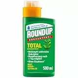 Roundup Unkrautfrei Total Konzentrat 500 ml Herbizid für Gartenflächen