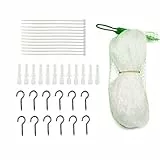 QILUCKY Katzennetz für Balkon Ohne Bohren Transparent Können Zuschneidbar und Bissfest Balkonnetze für Katzen zur Absicherung von Terrasse, Fenster und Türen, Transparentes Katzenschutznetz (3x4m)