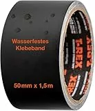 T-Rex 827-00 Waterproof Tape – Wasserdichtes, wetterfestes Reparaturband zum Befestigen und Abdichten – 50mm x 1,5m