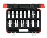 GEDORE red Steckschlüssel-Satz 1/2' lange Ausführung, 14-teilig