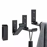 Allinside Kleiderhaken, 4 faltbareKleiderhaken aus Metall, moderne Kleiderhaken für Home Decor, Wohnzimmer, Bad, Schlafzimmer