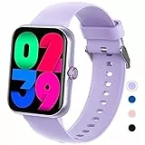 Smartwatch Kinder, 1.83 HD Voll Touchscreen Fitnessuhr, IP68 wasserdichter Kinder Fitness Aktivitäts Uhr, Schrittzähler, Wecker, 37 Sportmodi, Kinderuhr Telefon für Jungen Mädche Teenager (Lila)