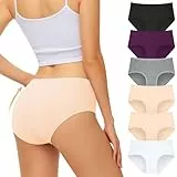 FALARY Unterhosen Damen Baumwolle Damenslip Unterwäsche Frauen Schlüpfer Panties Hipsters Höschen Bequeme Underwear Women Sportunterhosen Atmungsaktiv Mehrpack（M/gr.40 EU, Mehrfarben-1）