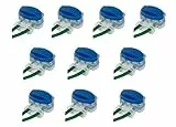 10 X Kabelverbinder Reparatur kompatibel mit Fuxtec Brast Mowox Greenworks Mähroboter
