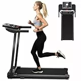 Laufband für Zuhause Walking Pad - Laufbänder Schreibtisch Foldable Treadmill for Home Klappbar Laufbänder Elektrisches Büro Laufpad Leise Klein 10Km/h Tretmühle Klappbares Kleines