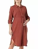 Noppies Damen Dress Onix Nursing Long Sleeve Kleid, Henna - P635, 42 EU