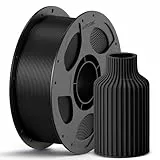 ANYCUBIC PETG Filament 1,75 mm, Maßgenauigkeit +/- 0,02 mm, 3D-Druck-Filament für 3D-Drucker, Vakuumverpackung, Ordentliche Spule, Schwarz 1KG