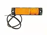 Gelb LED Begrenzungsleuchte 12V 24V Umrissleuchte Anhänger LKW 130x32x14,5 UNIV