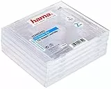 Hama CD-Doppel-Leerhülle Standard, 5er-Pack, transparent