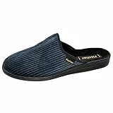 Fischer Frank, Herren Pantoffeln,204233,Blau,43 EU