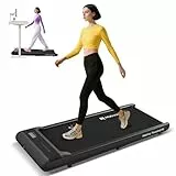 Mobvoi Walking Pad Untertisch-Laufband, Intelligente KI 2-in-1-Laufbänder für Zuhause und Büro, Tragbar klein Walking-Jogging-Laufband, TicSports Zwift Kinomap, Fernbedienung Platzsparend 6 km/h 120kg