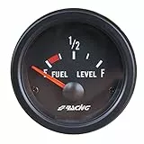 Simoni Racing FL/B Kraftstoffstand Anzeige, Black Line Analog