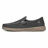 HEYDUDE Mikka Braided Herren - Slip on Schuhe - Mokassin Stil, Deep Blue, 44