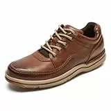 Rockport Herren World Tour Classic Oxford, Braunes Leder, 44 EU