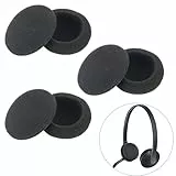 6 PCS Ersatz Ohrpolster für Sennheiser Kopfhörer, Atmungsaktiver Schaumstoff, Kompatibel mit PC-Serien und mehr
