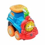 VTech TUT TUT Baby Flitzer - Press and Go Lokomotive – Spielzeugauto mit Musik, aufleuchtender Taste und spannenden Geräuschen – Für Kinder von 1-5 Jahren