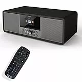 Internetradio mit CD Player | XORO HMT 600 V2 WLAN Radio mit DAB+, FM, USB MP3 Player, Spotify Connect & Podcasts – Digitalradio für Küche mit Fernbedienung