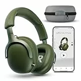 MEDION Over Ear Kopfhörer HX-1 Pure (kabellos, Bluetooth 5.4, Wireless, Passive Noise Isolation, 3+1 EQ Presets, bis zu 100 Stunden Akkulaufzeit, IPX4 Spritzwasserschutz) grün