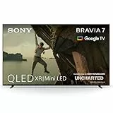 Sony BRAVIA 7 QLED (XR l Mini LED) 65 Zoll 4K HDR Google Smart TV | Gaming-Funktionen, IMAX Enhanced, Dolby Vision Atmos, Chromecast, AirPlay, 120Hz 65XR70