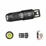 OLIGHT iMini 2 Mini LED USB-Aufladbare Taschenlampe Schlüsselhänger mit magnetischen Basis, 50LM 19,5g EOS Schlüsselbund Handlampe, IPX6 Kleine Flashlight für Camping, Outdoor, Notfälle Schwarz