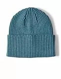 CECIL Damen B572542 Strick-Beanie, Aqua Melange, A
