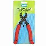 KMC Unisex – Erwachsene Kettenverschlussgliedzange Kettenverschlussglied, schwarz/rot