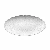 Alessi MW07 Dressed Tablett Rund Durchmesser 35 cm aus Edelstahl