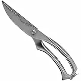 Westmark Geflügelschere, mit Innenfeder und Verriegelung, Schneidklingenlänge: 8 cm, Rostfreier Edelstahl, Poliert, Modern, Silber, 13732280