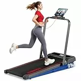 Laufband für Zuhause, VANNECT Walking Pad, 1-12 km/h Klappbares Laufband mit 9% Steigung, Ultra-Leise, LCD-Display, Dreifache Steuerung - Fernbedienung, App, Handlauf-Tasten, Belastbar bis 150 kg