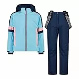 CMP Set Ski-Anzug für Mädchen aus Twill, 35W0335, 110 cm