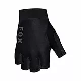 Fox Racing Ranger Glove Gel Short – MTB Handschuhe – Gelpolster – Mountainbike – stoßdämpfend – verstellbare Passform – atmungsaktiv – Schwarz, Größe: L