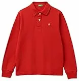 United Colors of Benetton Poloshirt M/L, rot, 130 cm