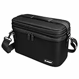Snakebyte System Organiser CASE S2 - schwarz Tragetasche für Nintendo Switch 2 - Wasserabweisendes Hardcase mit Fächern für Konsole, Dock, Joy-Cons & Zubehör - Abnehmbares Reise-Case & Schultergurt