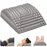 Nivaobi Align Nacken und Rückenstrecker,Nacken und Rückenstrecker 2 in 1,Lendenkissen Orthopädisch für Neck Stretch & Relax,Rückenstrecker Zur Schmerzlinderung,Moov Rücken für Herniated Disc,Sciatica
